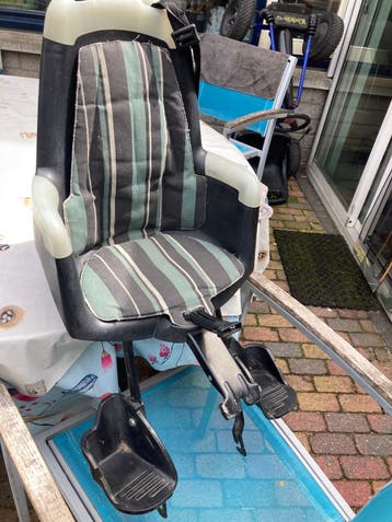 Bobike fietsstoeltje - Achterzitje met voetsteuntjes