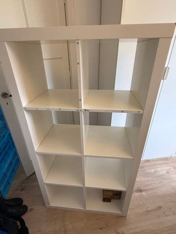 Kallax 2x4 vakken wit ikea