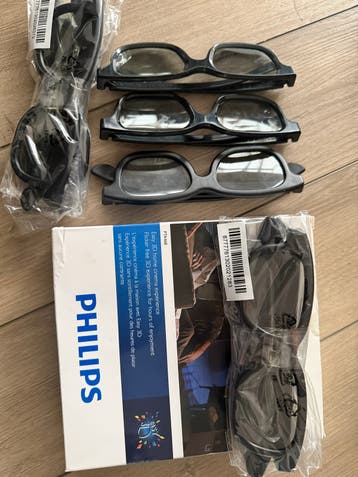 Philips PTA468 Easy 3D Brillen (4 stuks)