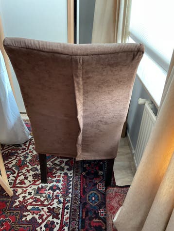 Comfortabele bruine fauteuil -