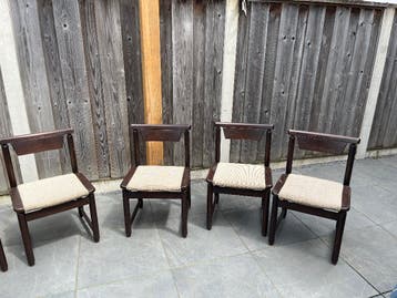 Eetkamerstoelen 6 stuks