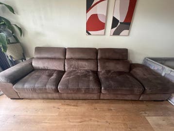 Ruime bank met opbergvak, 350x103cm - Gratis af te halen