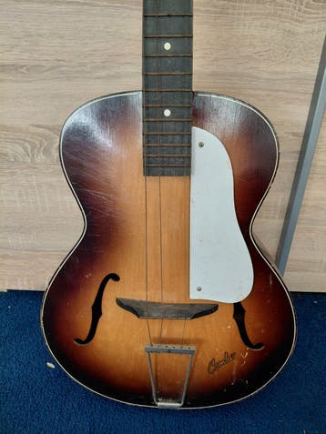Vintage Combo Archtop Gitaar - Gratis af te halen