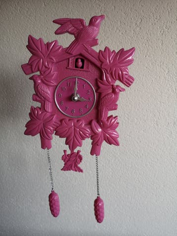 Roze klok