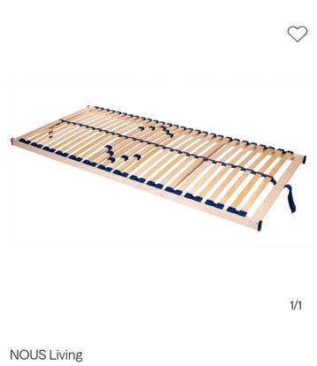 GRATIS lattenbodem 90x200 cm