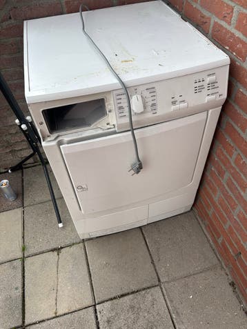 Gratis droger voor oud ijzer (kapot)