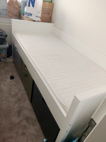 1 persoon bed gratis ophalen vandaag