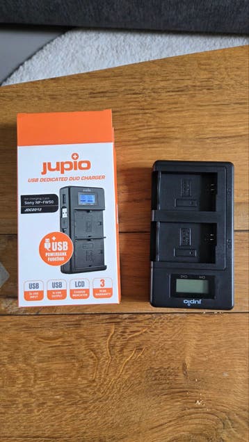 Dual charger Sony NP-FW50