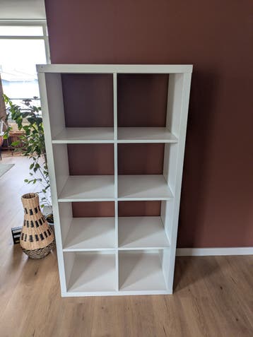 Kallax kast, wit, 8 vaks