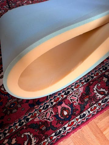 Schuimrubber.