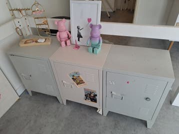 Gratis 3- locker kastjes