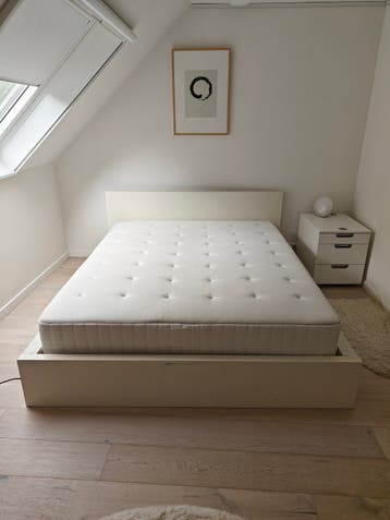 Bedframe 160x200 Ikea MALM wit