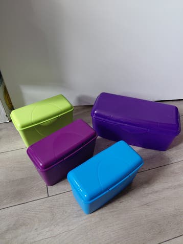 Knäckebröd boxen en broodtrommel