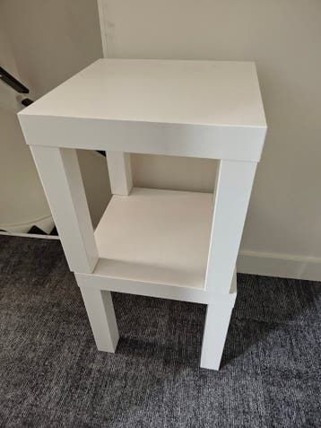 2x IKEA Lack tafeltje 35cm