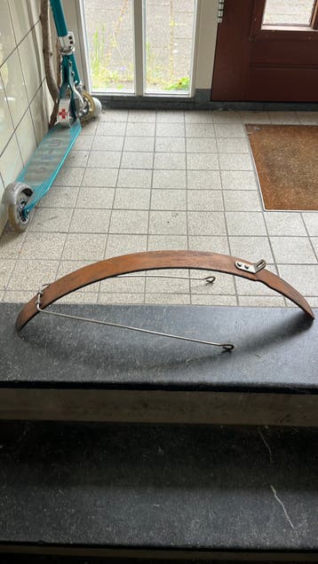 Voorspatbord hout/ bamboe Roetz