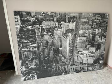 Gratis > Luchtfoto  poster big apple new york
