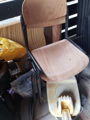 Gratis schoolstoeltjes met gebruikersporen