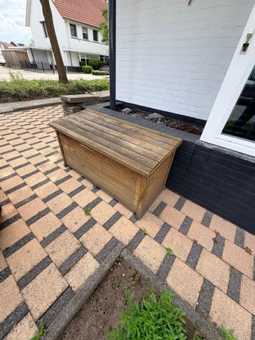GRATIS houten kist - gebruikt