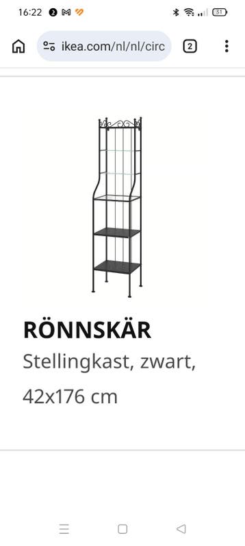 Gratis ikea stellingkast ronnskar