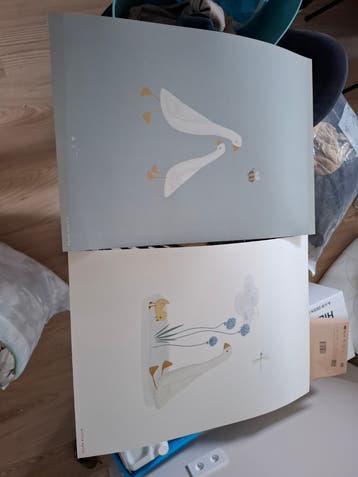 Little Dutch dubbelzijdige poster x2