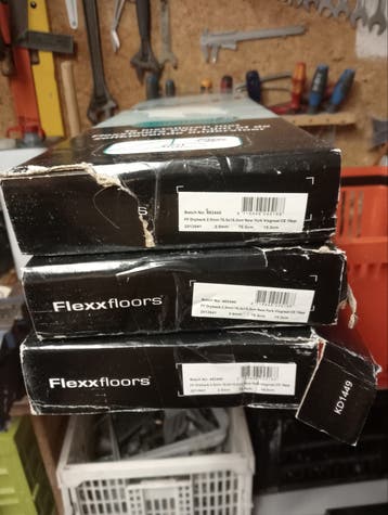 Pvc flexxfloors eiken, ca 6m2