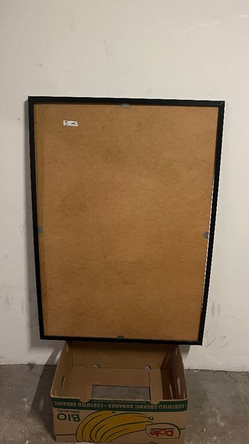 RIBBA fotolijst, 70x100cm, zwart