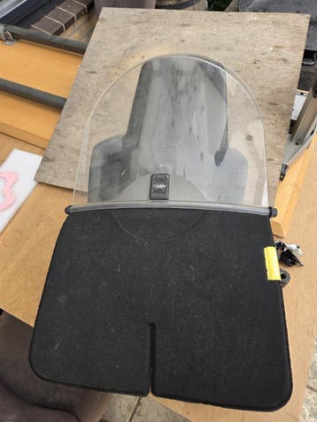Bobike voorzitje met windscherm