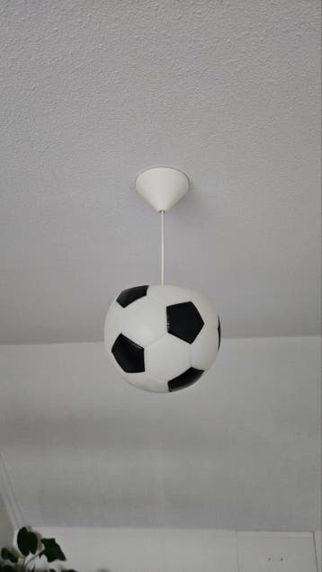 Gratis voetbal hanglamp