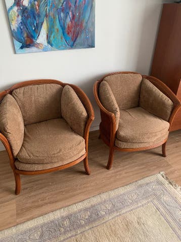 Twee mooie fauteuils