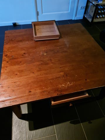 Grote salontafel (gratis)