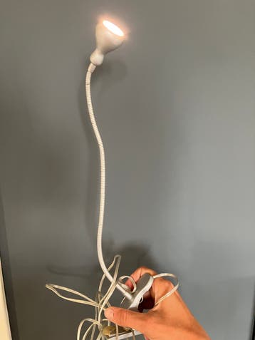 GRATIS lampje ikea