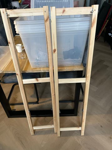 2x poten voor IKEA Ivar kast - gratis af te halen