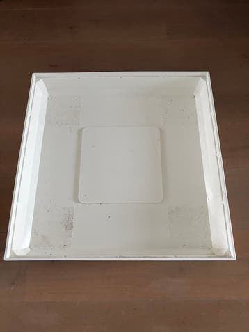 lekbak voor onder wasmachine