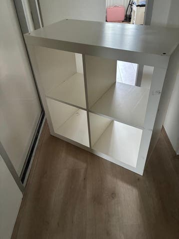 Witte Kallax vakkenkast