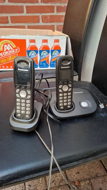 Gratis dubbele dect draadloze telefoon