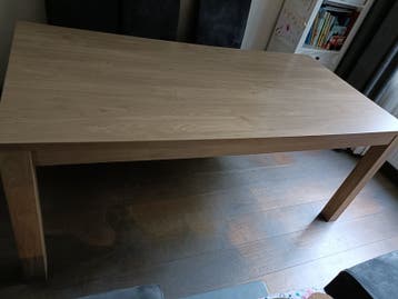 Eikenhouten eettafel - 180x90 cm