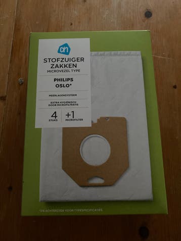 AH Stofzuigerzakken Microvezel Type Philips Oslo (3 over)