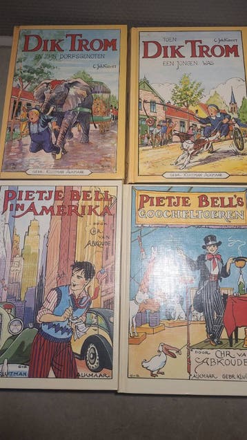 Pietje bel en dik trom kinderboeken
