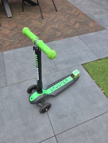 Magic Scooter 3-wiel step - Groen