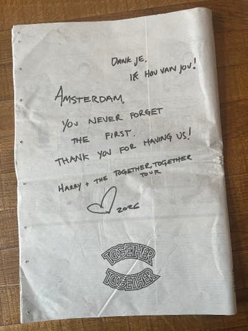 Harry Styles advertentie