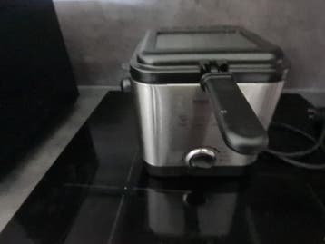 Compacte Frituurpan voor 1-2 Personen