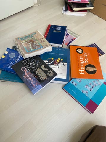 Oude studieboeken fysiotherapie gratis