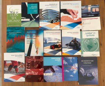 Diverse studieboeken personeelsmanagement