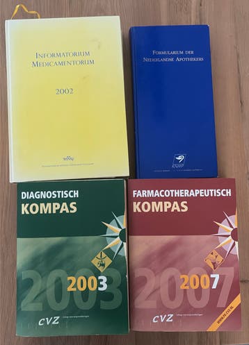 Diverse Apotheekboeken