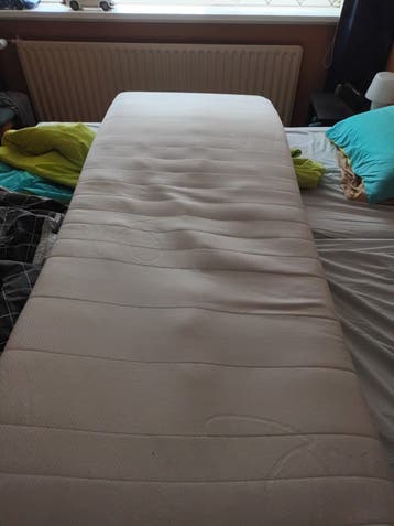 Matras met wasbare hoes