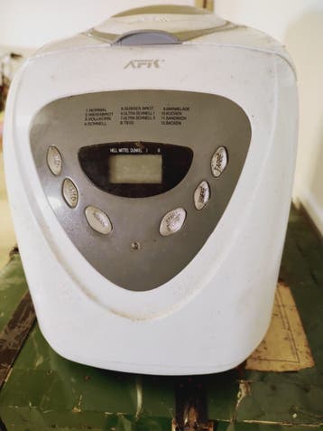 AFK Broodbakmachine - Wit - gratis
