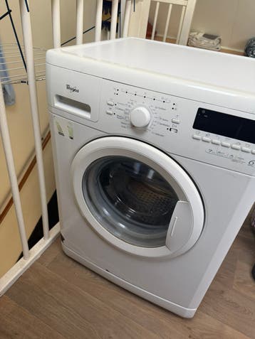 Defecte whirlpool wasmachine gratis af te halen