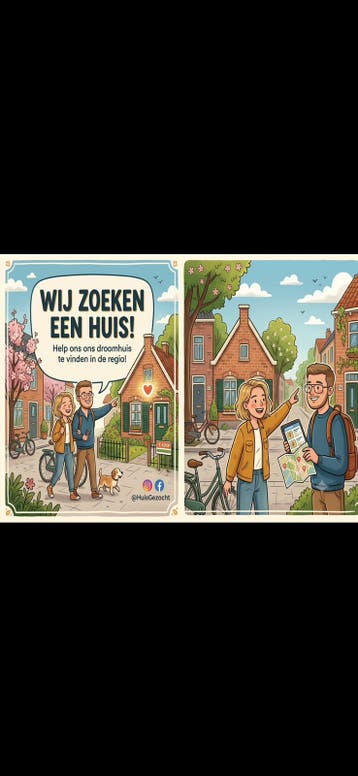Gezocht: huur- of koopwoning in Brabant en omstreken