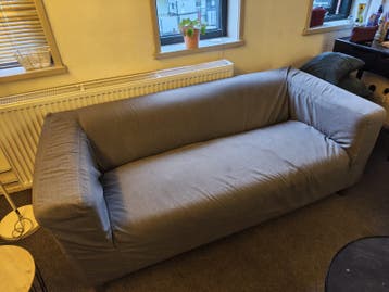 IKEA KLIPPAN 2-zitsbank Vissle grijs