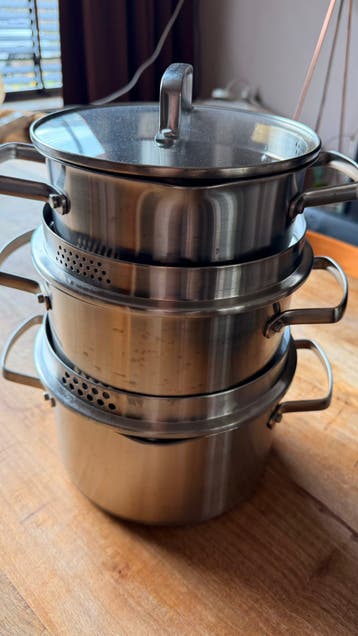 GRATIS drie kookpannen GreenPan
